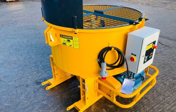 ELECTRICALLY DRIVEN 3 PHASE CONCRETE PAN MIXER