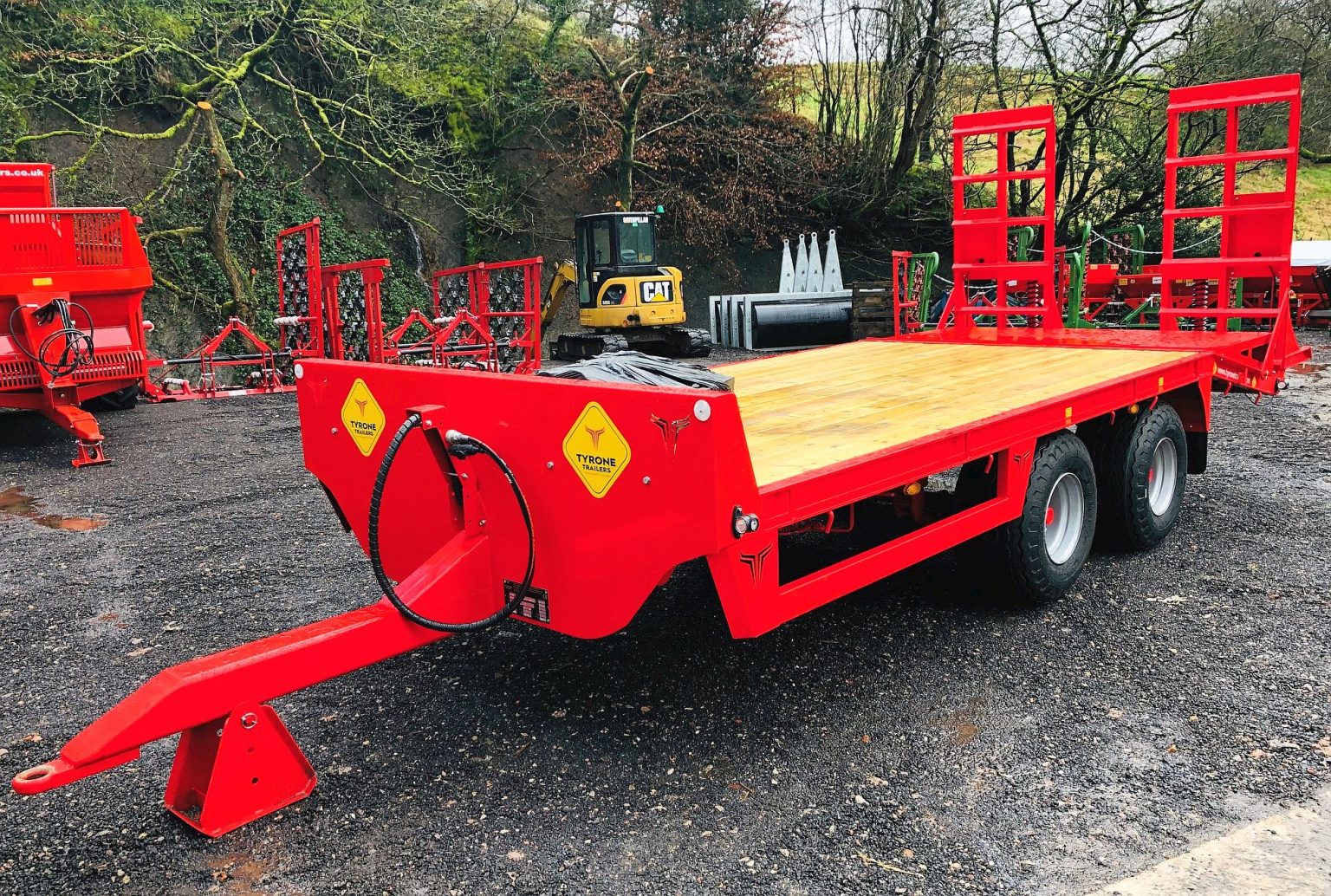 TYRONE 12T MINI / MIDI LOW LOADER TRAILER - J Bourne Tractors